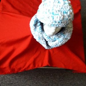 infinity hat and scarf set